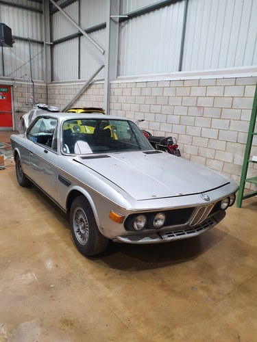 1973 BMW E9 3.0 CSI for restoration In vendita