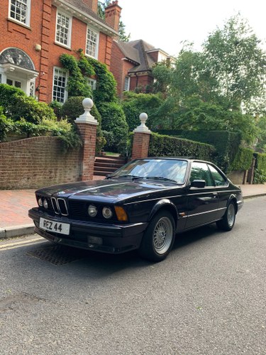 1989 BMW 635 CSi Motorsport Edition with 56,000 miles For Sale by Auction