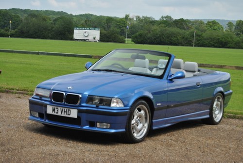 1997 BMW M3 E36 Evo Convertible - Just 16800 miles only! For Sale by Auction