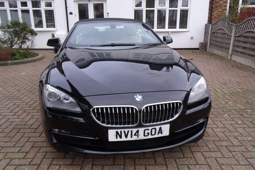 2014 Bmw 640 convertible se For Sale