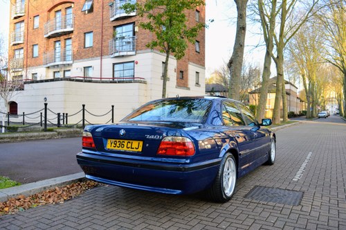 2001 BMW 740i Sport E38 - Individual Specification - FSH For Sale