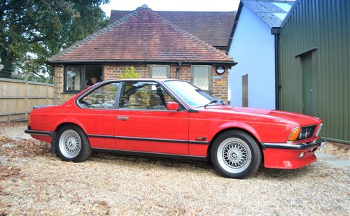 1985 BMW Zinnober Red BMW M635 Csi In vendita