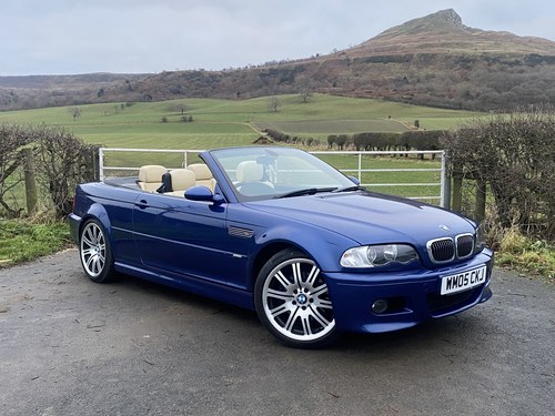 2005 BMW E46 M3 CONVERTIBLE INDIVIDUAL - LOW MILES, STUNNING SOLD
