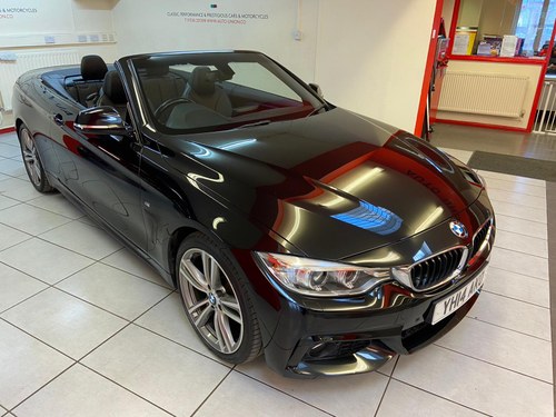 2014 BMW 420D M-SPORT CONVERTIBLE In vendita