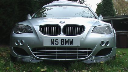 NUMBER PLATE M5 BMW ( NEARLY) FOR SALE