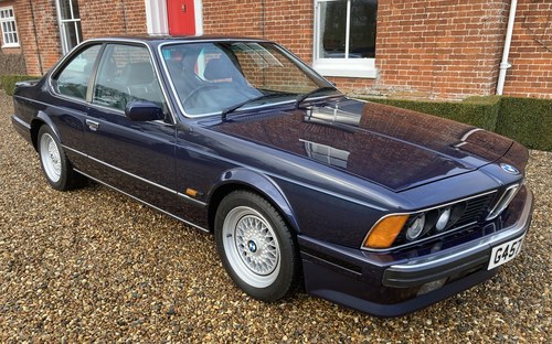 1989 BMW 635 CSI Highline - one of the best 84k FSH For Sale