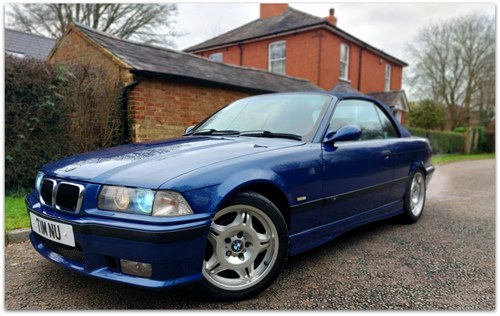 1999 BMW 323i (E36) Convertible M-Sport with just 85,000 miles In vendita