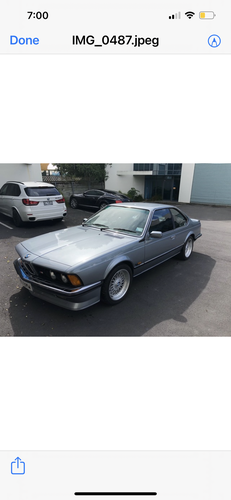 1986 Stunning bmw m6 manual e 24 Kaufen Bei
