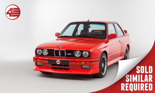 1989 BMW E30 M3 Roberto Ravaglia /// Similar Required For Sale