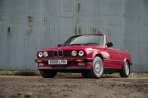 1988 E30 325i 80's convertible with iconic twin headlights SOLD