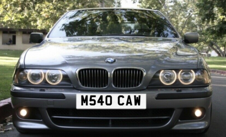 Picture of Private Personalised Number Plate For BMW M540i