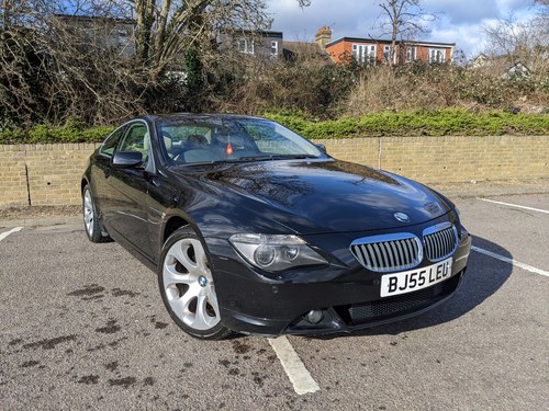 2005 BMW 630i - Rare Manual, low mileage, FSH For Sale