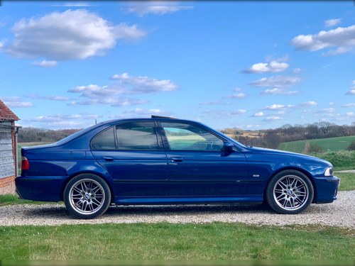 2002 BMW M5 E39 Manual. 'Exclusive' model, 'Individual' trim SOLD