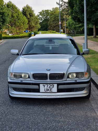 2001 BMW 740i Sport e38 7 series - low mileage+ rear heated For Sale