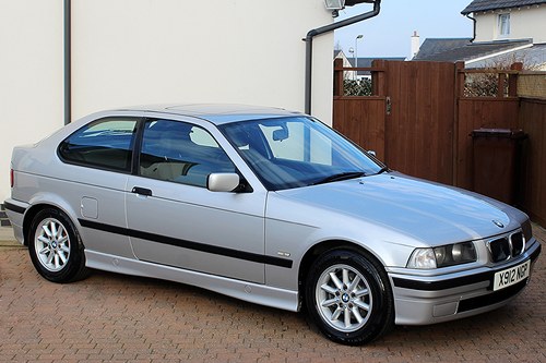 2000 BMW 316I Compact, Only 10397 Miles, Service History, For Sale