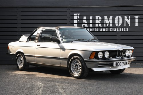 1980 BMW 3 Series 323i E21 Baur Cabriolet - Special Car VENDU