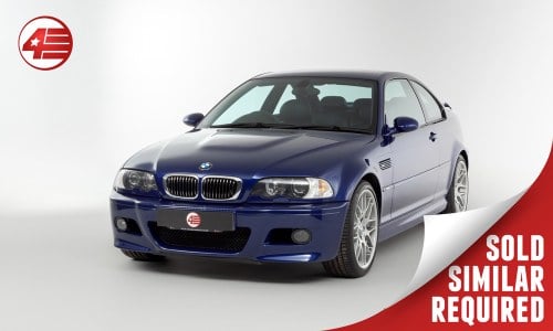 2005 BMW E46 M3 CS Manual /// 80k Miles /// SIMILAR REQUIRED For Sale