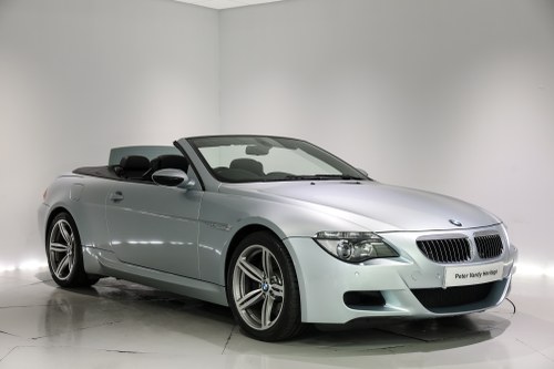 2006 BMW M6 Convertible Price when new £72,848.81 For Sale