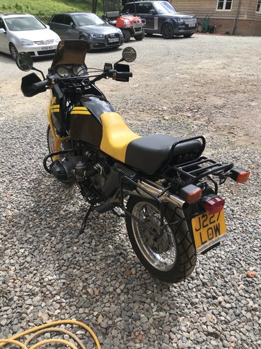 1993 BMW R80GS in very good condition SOLD
