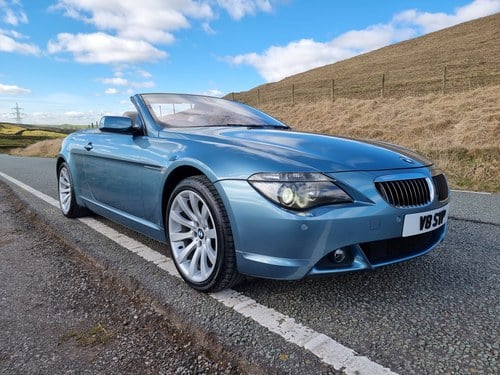 2006 650i Sport Cabriolet - Just 40,000 miles, 1 owner, FBMWSH SOLD
