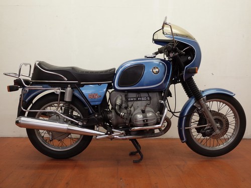 1976 BMW R60/6 Original condition. Matching numbers. Two owners. For Sale