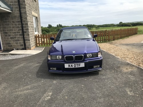 1999 Individual Velvet Blue BMW 328i Edition M-Sport Convertible For Sale