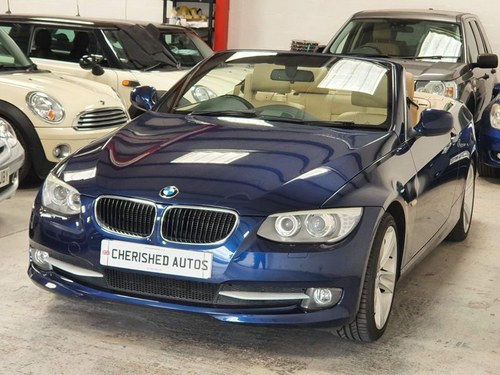 2010 BMW 320ISE CONVERTIBLE*AUTO*GENUINE37,000 MLS*STUNNING CAR In vendita