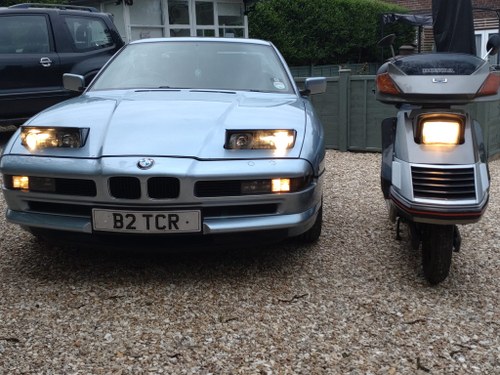 1989 BMW 850i 850 V12 E31 Glacier Blue ~ 63,500 miles For Sale