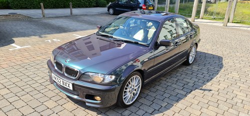 2002 Bmw e46 3 series 325i M Sport Individual Scarab Green For Sale
