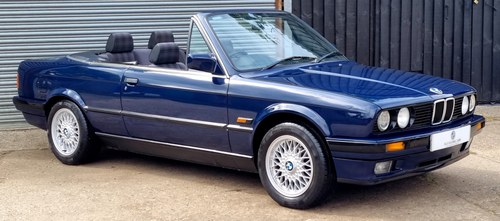 1992 Only 68,000 Miles - BMW E30 325i Convertible SOLD