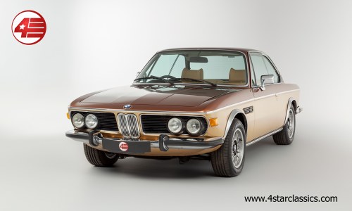 1975 BMW E9 3.0 CSi UK RHD /// Rare 1 Of 207 /// Just 86k Miles For Sale