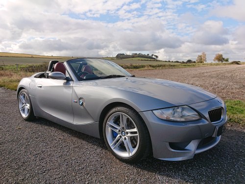 2007 BMW Z4M 3.2 M Sport Roadster 48k Grey Heated Leather Xenons For Sale