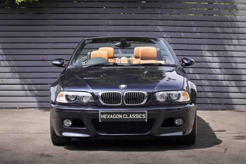 BMW M3 CONVERTIBLE (E46) MANUAL, 2003 SOLD