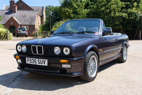 1988 BMW E30 325i Motorsport Convertible Auto For Sale