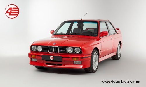 1989 BMW E30 M3 /// Exceptional Condition /// FSH /// 74k Miles SOLD