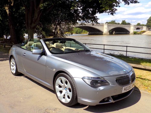2006 BMW 650i SPORT CONVERTIBLE SOLD