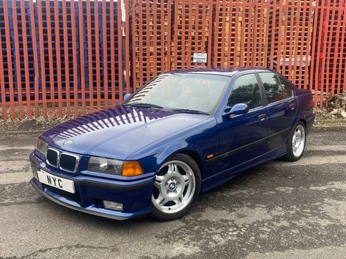 1998 BMW E36 M3 SALOON, LOW MILEAGE, ENGINE AND GEARBOX REBUILT! SOLD