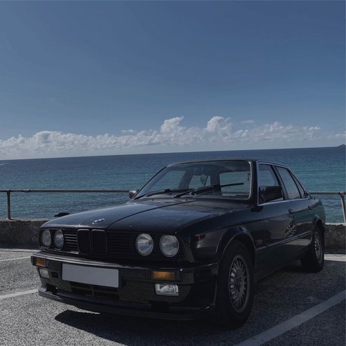 1986 BMW 325i MANUAL E30 Black In vendita