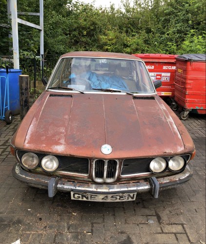 BMW 3.0Si 1974 Manual - Scarce Restoration Project SOLD