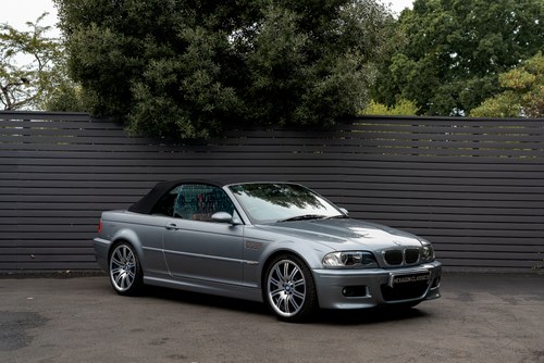 BMW M3 (E46) CONVERTIBLE, 2005 SOLD