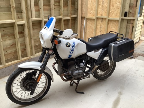1989 BMW R80GS. SOLD