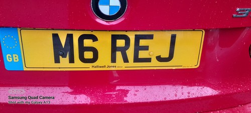 BMW M6 REGISTRATION In vendita