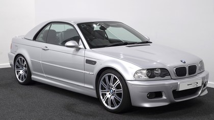 BMW E46 M3 Convertible (+ hard top) in MINT condition