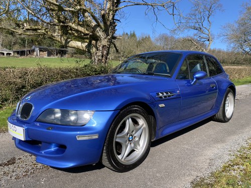 1999 BMW Z3M Coupe in Estoril blue For Sale