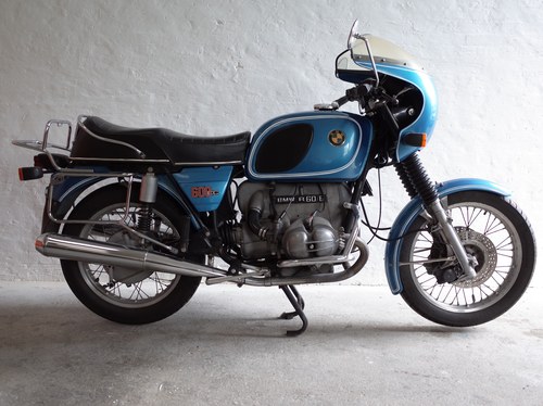 1976 BMW R60/6 Original paint. Matching numbers. Two owners. For Sale