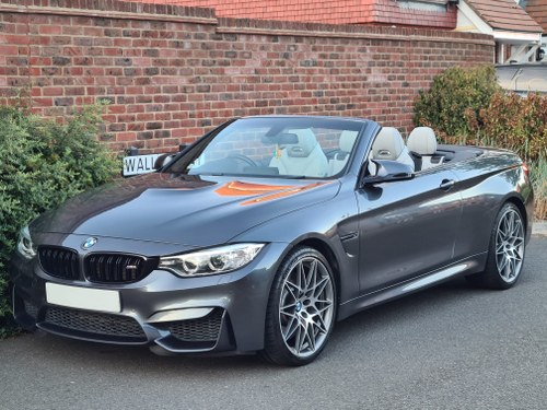 2016 BMW M4 COMPETITION PACK CONVERTIBLE - 57K - MINERAL GREY - For Sale
