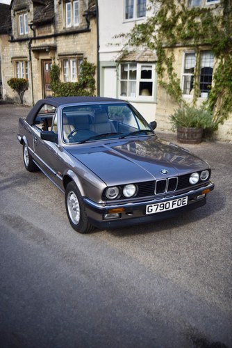 1989 Immaculate BMW 320i convertible with hard top For Sale