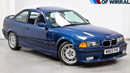 BMW M3 E36 COUPE MANUAL IN IMMACULATE AVUS BLUE METALLIC