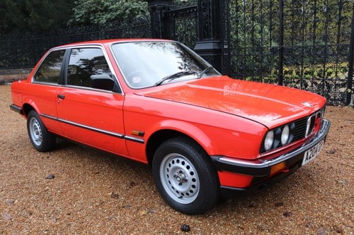 1984 BMW 316 AUTO E30 COUPÉ *ONLY 14,000 MILES* SOLD