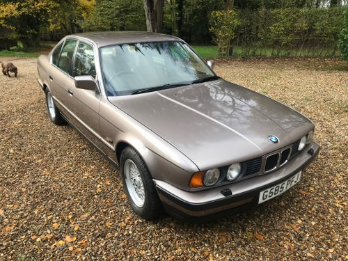 1989 BMW E34 535i manual,2 owners & only 53k miles! Superb In vendita